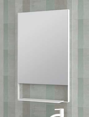 Savvopoulos Ritmo - Καθρέπτης με μεταλλικό πλαίσιο 50x80cm White