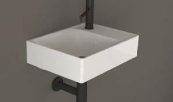 Sharp- Νιπτήρας κρεμαστός White 40x30x11 cm