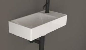 Sharp- Νιπτήρας κρεμαστός White 50x25x11 cm