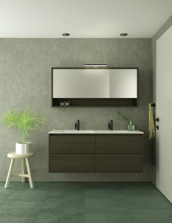 Comfort IV - Έπιπλο Μπάνιου Κ/Π Θαλάσσης Κρεμαστό Μ121xΠ51xΥ50 cm με νιπτήρα