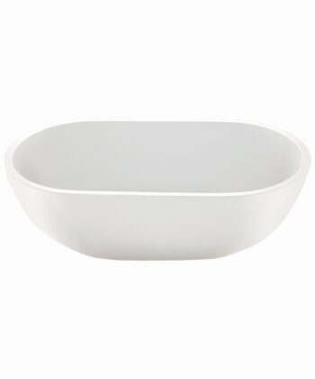 Επικαθήμενος νιπτήρας 60x35cm Smart Solid White - Image 3
