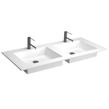 Likno VI - Έπιπλο Μπάνιου Λάκα MDF Κρεμαστό Μ120xΠ45xΥ55 cm με νιπτήρα - Image 3