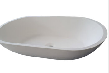 Επικαθήμενος νιπτήρας 60x35cm Smart Solid White