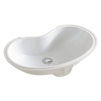 Idea - Νιπτήρας υποκαθήμενος Μ60xΠ37xΥ20,5 cm White