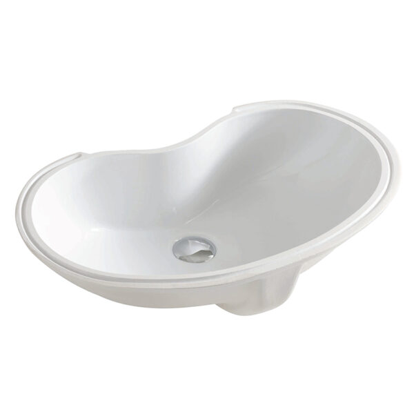 Idea - Νιπτήρας υποκαθήμενος Μ60xΠ37xΥ20,5 cm White