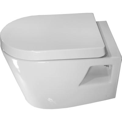 Gloria Skay PP- Λεκάνη κρεμαστή με κάλυμμα soft close 54x36,5xΥ31,5cm White