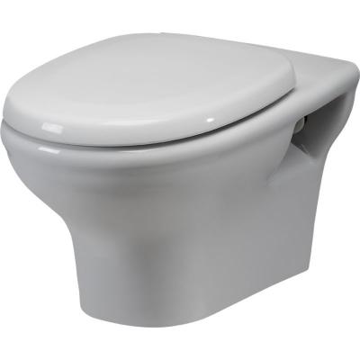 Huida Elegan (Gloria) - Λεκάνη κρεμαστή με κάλυμμα 57x37xΥ36cm White