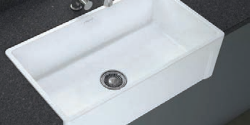 Tema Creavit Esse - Ένθετος Νεροχύτης κουζίνας 84x46xY25,5 cm White