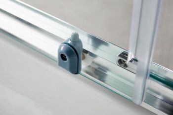 Tema New Tema-Καμπίνα ντους τετράγωνη 100x100x180 cm chrome Fabric - Image 2