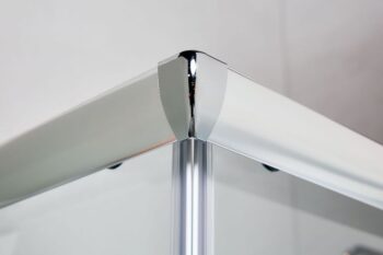 Tema New Tema-Καμπίνα ντους τετράγωνη 100x100x180 cm chrome Fabric - Image 3
