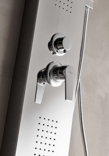 Tema Roma Shower Panel - Στήλη ντους υδρομασάζ Chrome - Image 2