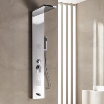 Tema Roma Shower Panel - Στήλη ντους υδρομασάζ Chrome