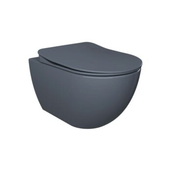 Tema Creavit Free - Λεκάνη κρεμαστή 51x35,5 cm Basalt Matt - Image 2