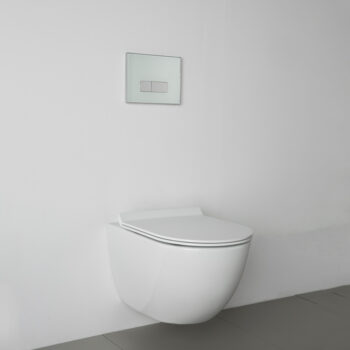 Tema Creavit Free - Λεκάνη κρεμαστή 51x35,5 cm με ενσωματωμένο σύστημα μπιντέ White - Image 3