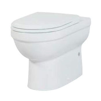 Tema Creavit Vitroya - Λεκάνη επιδαπέδια ΥΠ BTW 57,5x35,7 cm χωρίς κάλυμμα White