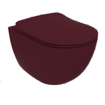 Tema Creavit - Κάλυμμα λεκάνης slim soft close αποσπώμενο Berry Matt