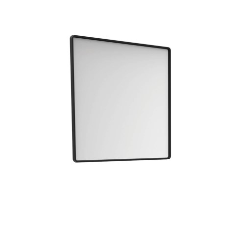Tema Creavit - Καθρέπτης τετράγωνος με πλαίσιο 70x70cm Black