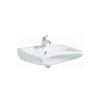 Tema Creavit - Νιπτήρας πορσελάνης κρεμαστός ΑΜΕΑ 60x49cm White