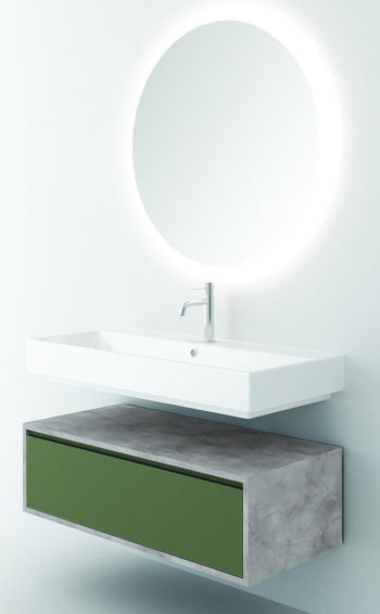 Orabella Drawer Amabile 80x45xY30 cm Έπιπλο μπάνιου κρεμαστό με συρτάρι - Image 6