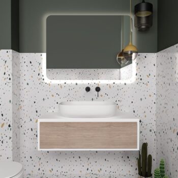 Orabella Drawer 100 - Έπιπλο μπάνιου κρεμαστό με συρτάρι 100x45xY30 cm
