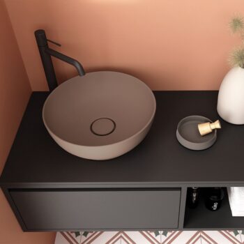 Orabella Drawer With Shelf 100 - Έπιπλο μπάνιου κρεμαστό με συρτάρι και ράφι 100x45xY30 cm - Image 2
