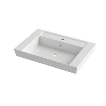 Orabella Vanity 65 Long - Έπιπλο μπάνιου Επιδαπέδιο με Νιπτήρα και Καθρέπτη Μ65xΒ45xΥ76cm - Image 3