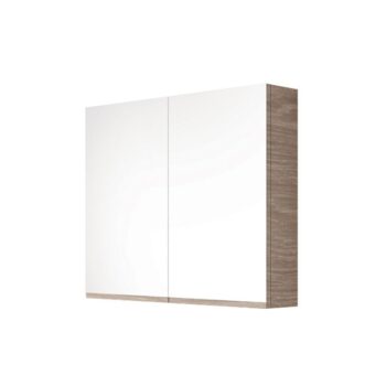 Orabella Solid Surface 90 - Έπιπλο μπάνιου κρεμαστό με 2 πόρτες, 2 Συρτάρια και Καθρέπτη 90x45xY50 cm - Image 4