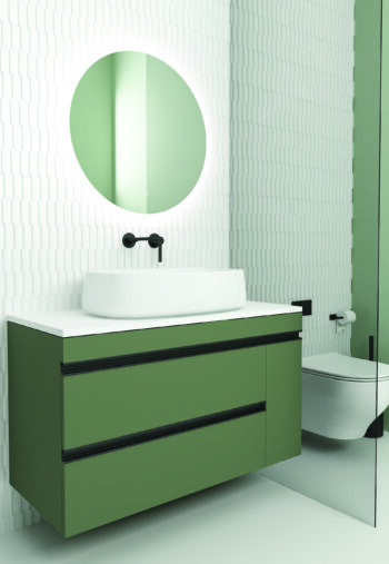 Orabella Vision 100 - Έπιπλο μπάνιου κρεμαστό με συρτάρια 100x45xY60 cm