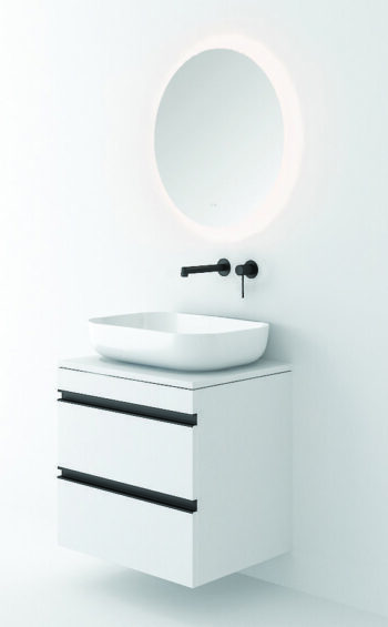 Orabella Vision 60 - Έπιπλο μπάνιου κρεμαστό με συρτάρια 60x45xY60 cm - Image 2