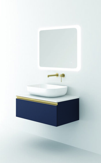 Orabella Regina 80 - Έπιπλο μπάνιου κρεμαστό με συρτάρι 80x45xY30 cm