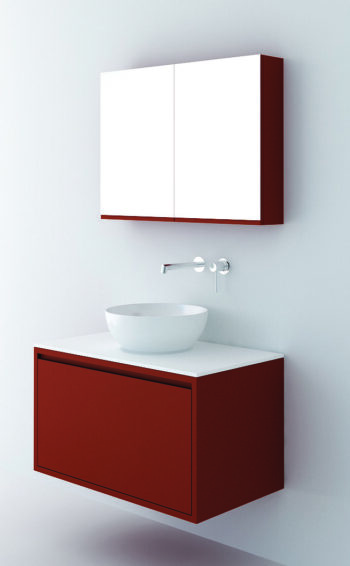 Orabella Drawer 80 Deep - Έπιπλο μπάνιου κρεμαστό με συρτάρι 80x45xY45 cm
