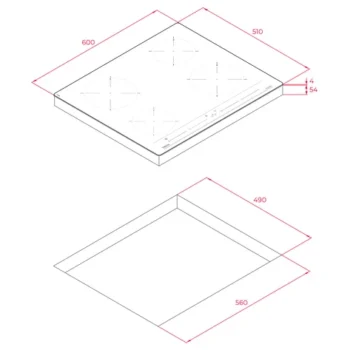 Teka IZC 64010 BK MSS - Επαγωγική εστία με 4 ζώνες και αισθητήρες αφής 60 cm Black - Image 8